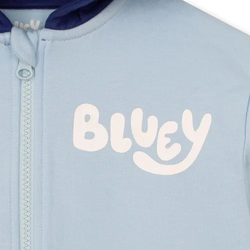 Miniatura 8 de Bluey Sudadera con capucha con orejas 3D Sudadera con capucha con cremallera Sudadera con capucha de disfraz para niños Edades de 2 a 8 años
