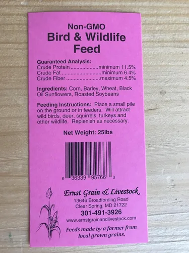 Miniatura 4 de Ernst Grain & Livestock Alimento para aves y vida silvestre – Perfecto para pájaros, patos, ardillas, pavos, conejos, gansos y ciervos – Alimento