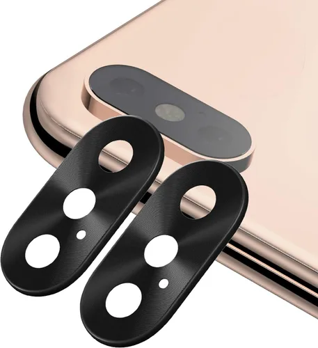 Miniatura 7 de Protector de lente de cámara para iPhone, [2 unidades] Funda protectora de aleación de aluminio premium para lente de cámara trasera