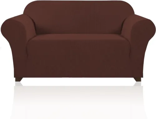 Miniatura 91 de PrinceDeco Funda elástica para sofá de 3 cojines, protector de muebles con parte inferior elástica antideslizante, apta para perros