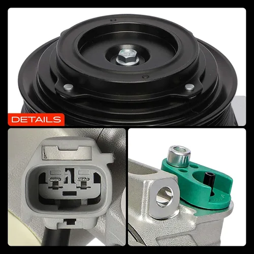 Miniatura 9 de A-Premium Compresor de Aire Acondicionado AC con Embrague Compatible con Ram 1500 3.6L 2014-2018, 1500 Classic 3.6L 2019-2022