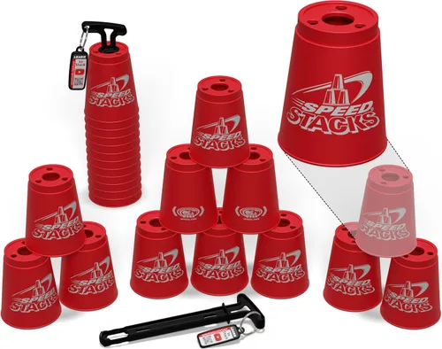 Miniatura 8 de Conjunto de vasos para apilar, deportivos, de Speed Stacks Azul