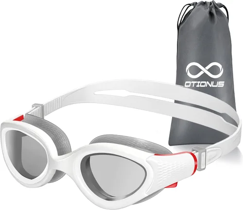 Miniatura 11 de Gafas de natación para adultos, antiniebla, anti rayos UV, sin fugas, visión clara, gafas de natación para hombres y mujeres, unisex