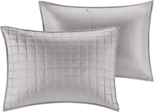 Miniatura 16 de Madison Park Heritage - Juego de edredón y colcha combinado, diseño moderno de lujo, ropa de cama alternativa de plumón para todas las estaciones