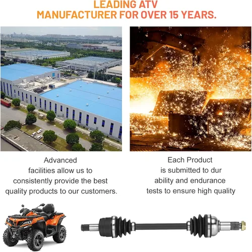 Miniatura 5 de Eje de transmisión CV delantero izquierdo/derecho para Yamaha Grizzly 700 2007-2013, Kodiak 700 2016-2020, Yamaha Grizzly 550 2009-2014, Eje