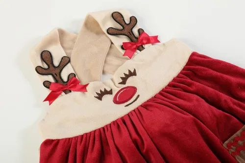 Miniatura 3 de Lil cactus Vestido de Navidad para bebés y niñas