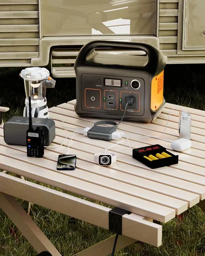 Miniatura 4 de Cargador USB de 8 puertos, cargador USB C de viaje multipuerto, mini estación de carga con puertos USB C y USB A, bloque de estación de carga