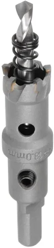 Miniatura 14 de Sierra de agujero TCT de 0.551 in, 9/16 pulgadas de diámetro de corte de carburo de tungsteno, abridor de agujeros con punta de carburo