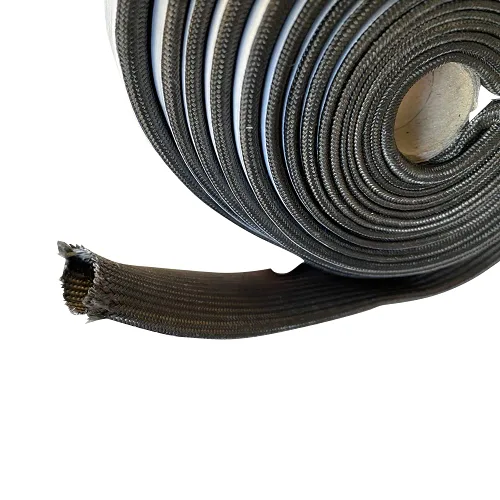 Miniatura 4 de LavaLock Kit de juntas de malla de alambre para Kamado Joe/BGE - 1-1/4" X 150 pulgadas. Junta plana para ahumar barbacoa autoadhesiva con cinta