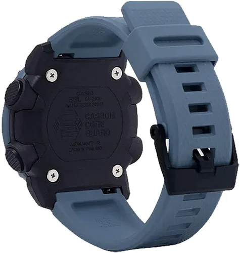 Miniatura 3 de Casio G-Shock GA2000SU-2A - Reloj analógico digital de resina de carbono azul camuflaje, Azul