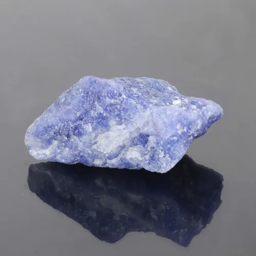 Miniatura 2 de GEMHUB Zafiro azul crudo natural de grado A 63.50 Ct de cristal curativo piedra de zafiro en bruto para cabbing FD-459, Gema, azul