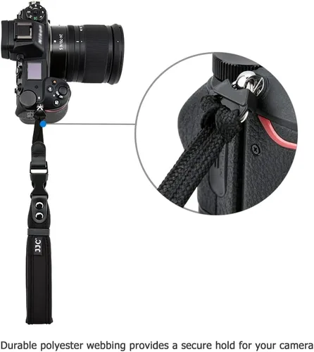 Miniatura 5 de JJC Correa de mano suave para cámara JJC Correa de muñeca para Canon Rebel T7 T6 T8i SL3 90D EOS R R10 RP M50 M6 Nikon D3500 D750 Z5 Z6 Z7 Z8 Z50