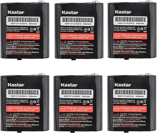 Miniatura 8 de Kastar Paquete de 1 batería M53615 Ni-MH de 3.6 V 1650 mAh de repuesto para radios Motorola de 2 vías Talkabout MJ270, Talkabout MJ270R, Talkabout
