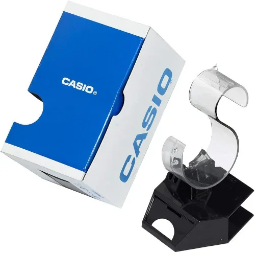 Miniatura 2 de Casio MTP-V005D-2B5 - Reloj analógico de acero inoxidable para hombre, esfera romana azul