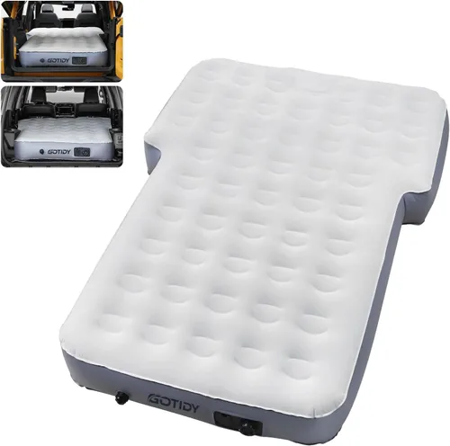 Miniatura 9 de Colchón para Jeep con Bomba de Aire Inalámbrica, Colchón de Aire para SUV de 10 Pulgadas, Cama de Camping para Jeep Wrangler JK JKU JL JLU Unlimited