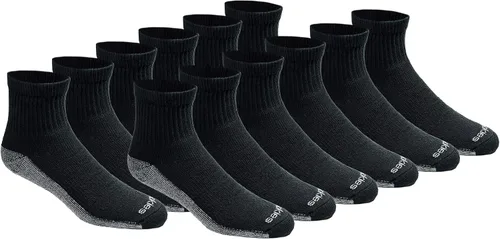 Miniatura 23 de Dickies Calcetines Dri-Tech para hombre con control de humedad, disponibles en tallas M-XXL (6, 12, 18 pares)