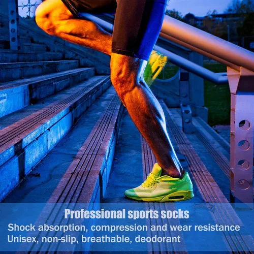 Miniatura 7 de Athletic Ankle Compression Socks Cushioned for Men and Women 26 Pairs Short Arch Support Socks