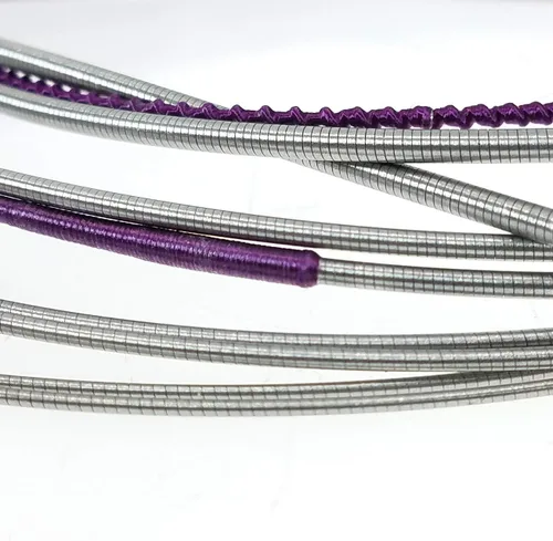 Miniatura 3 de GHS Strings, Bajos de precisión de 5 cuerdas, de acero inoxidable, bobinado de 37.25 pulgadas, mediano (45-126) (M3050-5)