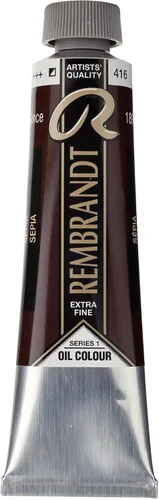 Miniatura 100 de Rembrandt Tubo de pintura al óleo 40 ml azul cobalto claro 513 (01055132)