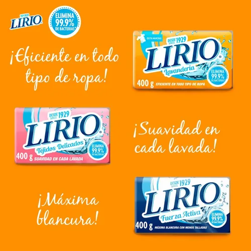 Miniatura 4 de Jabón de lavandería blanco - 14.1 oz, (Lirio)