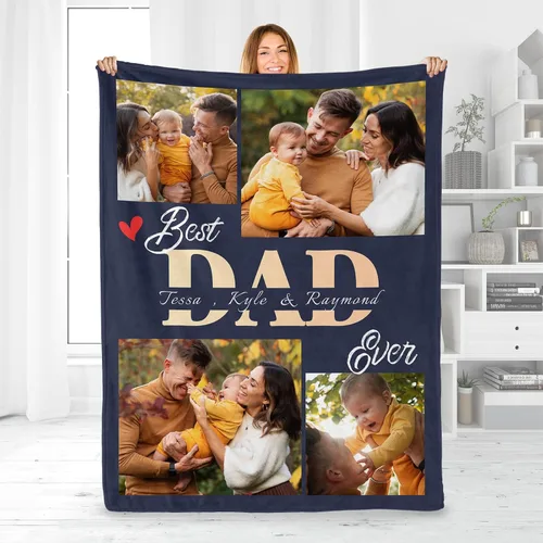 Miniatura 9 de Gowelly Manta personalizada con texto fotográfico, manta personalizada con imágenes para adultos, regalos de aniversario personalizados