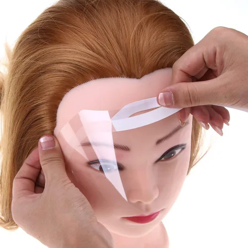 Miniatura 6 de Protector facial desechable transparente, para ducha, corte de pelo, laca y extensiones de pestañas, cejas, ojos, párpados, cirugía de cuidado 50 Pcs