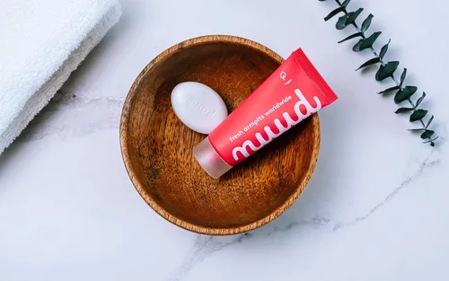 Miniatura 6 de nuud Starter Pack crema nueva 1 x 0.5 fl oz Desodorante en crema vegana 100% natural, eficaz durante 3 días, sin perfume, aluminio o alcohol