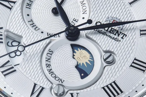 Miniatura 7 de ORIENT Classic Sun Moon Reloj mecánico RN-AK0005S Hombres