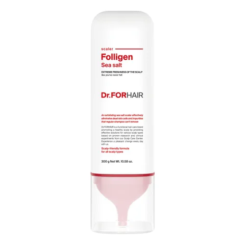 Miniatura 10 de Dr.FORHAIR Folligen - Exfoliante de sal marina para el cuero cabelludo, 2.11 onzas, cuidado coreano del cuero cabelludo, exfoliante exfoliante