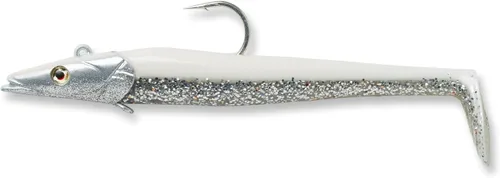 Miniatura 10 de Savage Gear Sandeel plateado (Dirty Silver)