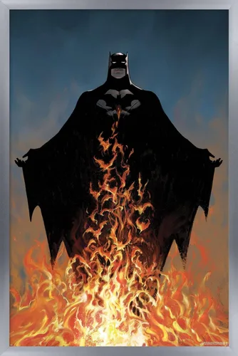 Miniatura 11 de Trends International DC Comics Batman - Póster de pared de fuego Versión con marco dorado