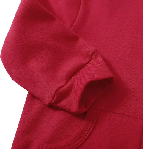 Miniatura 3 de ROMPERINBOX Sudadera con capucha para bebé y niña, con cremallera completa, ligera, delgada, abrigo, sudaderas de 0 a 24 meses