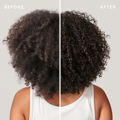 Miniatura 3 de VIRTUE Acondicionador de rizos con aceite de jojoba, sin sulfatos, hidrata, nutre y repara el cabello rizado con control de encrespamiento