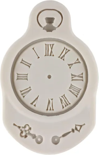 Miniatura 8 de Sijiangmold Moldes de silicona de póquer, molde para sombrero de Alicia de las maravillas para fondant, molde vintage para reloj, naipes