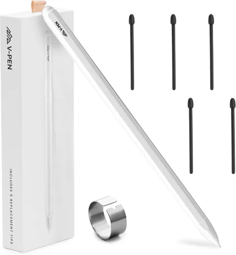 Lápiz V-Pen EMR Stylus Remarkable 2 de reemplazo con borrador digital + 5 puntas | Sensibilidad de presión de 4096 niveles y rechazo de palma |
