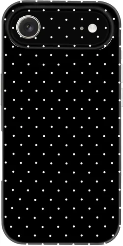 Hython Funda para iPhone Air, diseño estético de lunares lindos, funda simple de 6.5 pulgadas, delgada, antiarañazos, parachoques de TPU suave, a
