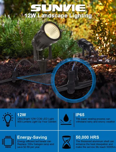 Miniatura 6 de SUNVIE Conectores de iluminación de paisaje, conector Fastlock de cable de bajo voltaje, conector de bajo voltaje impermeable de calibre 12-14