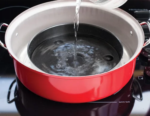 Miniatura 8 de Nordic Ware Ahumador de Hervidor para Estufa, Tamaño Completo, Rojo