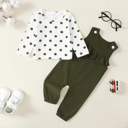 Miniatura 2 de Saeaby Ropa de bebé para niñas pequeñas, overol de mezclilla, overoles de mezclilla, ropa para bebés y niñas