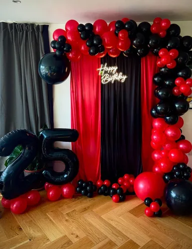 Miniatura 6 de Globos de látex de 12 pulgadas para fiestas del bebé, cumpleaños, boda, fiesta de casino, fiesta de autos de carreras, día de San Valentín