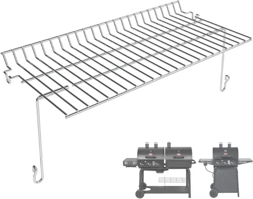 Miniatura 25 de 65054 Rejilla de calentamiento para Weber Genesis 300 SER E310 E330 S330 EP330 ESP310 ESP320 Estante superior para Webber Genesis Accesorios Estante
