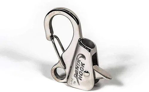 Miniatura 2 de Danik Hook Gancho de anclaje ajustable de acero inoxidable, sistema de anclaje marino sin nudos para barcos, caravanas y uso al aire libre