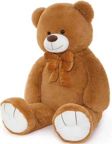 Miniatura 15 de Tezituo Oso de Peluche Gigante de 47 Pulgadas, Suave Animal de Peluche Grande Tamaño Real de 4 Pies, Juguete de Oso de Peluche, Regalo de San Azul