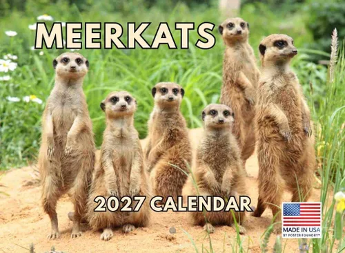 Miniatura 106 de Calendario alpaca 2026, calendario mensual de pared de 12 meses Hecho en Estados Unidos.