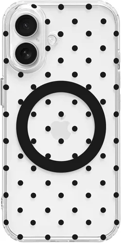 Miniatura 65 de Hython Funda para iPhone Air, diseño estético de lunares lindos, funda simple de 6.5 pulgadas, delgada, antiarañazos, parachoques de TPU suave, a