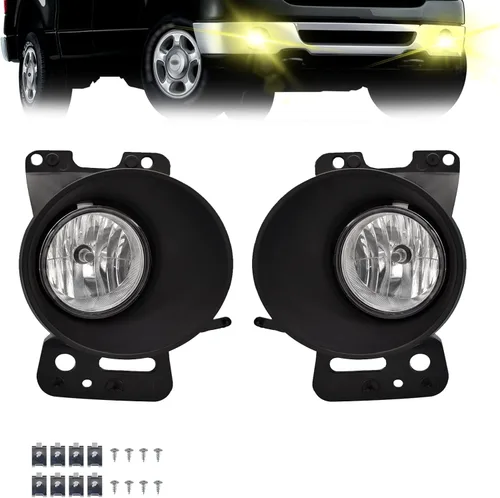 Miniatura 28 de Lámpara de luces antiniebla, compatible con Ford Expedition 1999-2002, F-150 1999-2003 y F-150 Heritage 2004, lado del conductor y del pasajero