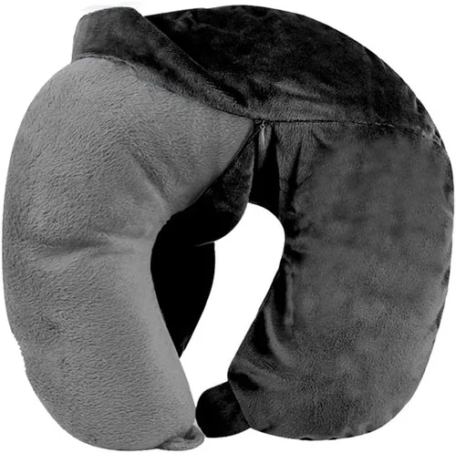 Miniatura 3 de Cloudz - Funda de almohada lavable para el cuello de viaje, color gris