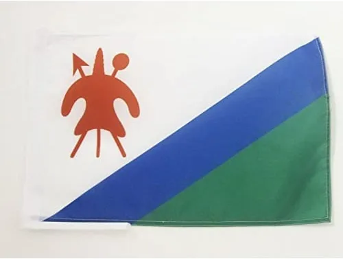 Miniatura 626 de Bandera de México AZ FLAG, 45.7 x 30.5 cm, con cordones - Pequeñas banderas mexicanas de 30 x 45 cm - Bandera de 45.7 x 30.5 cm