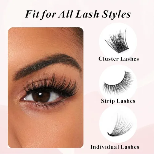 Miniatura 4 de Lash Bond and Seal, 2-in-1 Cluster Lash Glue for DIY Lash Extensions, Long-Lasting Waterproof Lash Adhesive, Strong Hold, Quick Dry, Gentle for