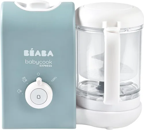 BEABA Babycook Express – el más rápido Babycook, fabricante de alimentos para bebés, procesador de alimentos para bebés, vaporizador de alimentos
